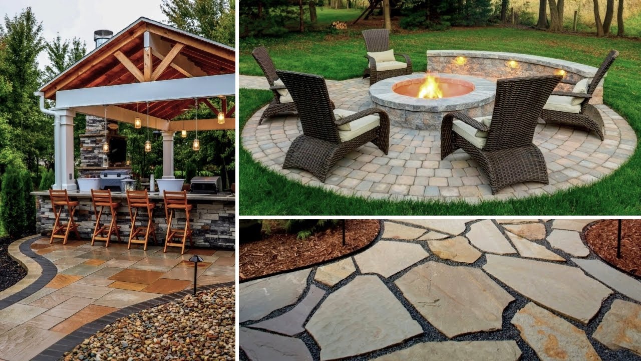 Beautiful paver patio installation